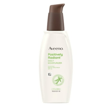 Aveeno Positively Radiant Daily Face Moisturizer Lotion with SPF 30, 2.3 oz