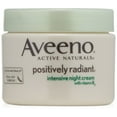 Aveeno Positively Radiant Intensive Night Cream, 1.7 Ounce Packaging May Vary