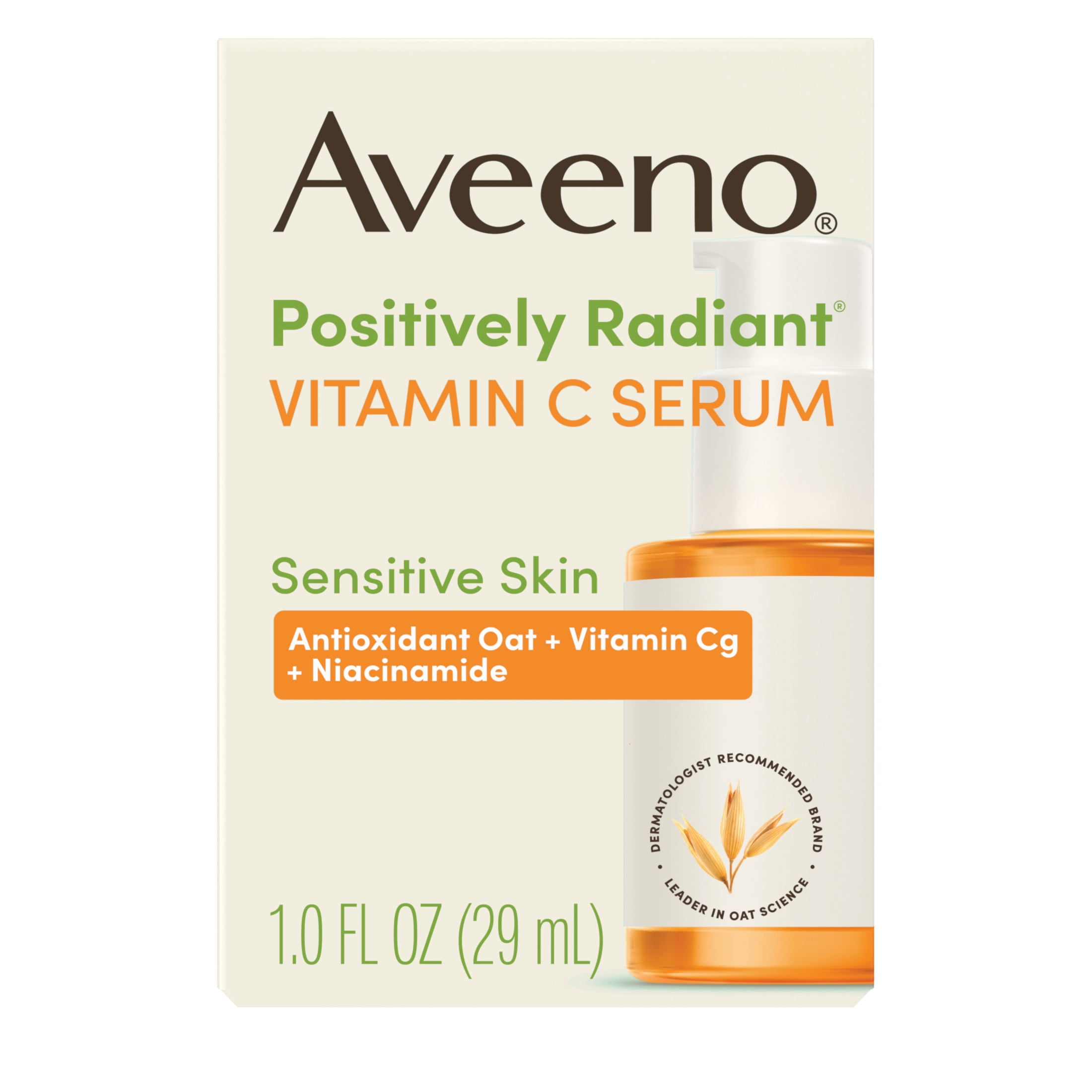 Aveeno Positively Radiant Vitamin C Serum, 1 fl. oz.