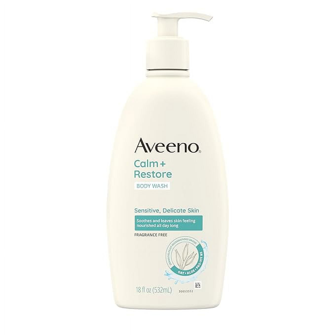 Aveeno, Restorative Skin Therapy, Sulfate-Free Body Wash, 18 fl oz (532 ml)