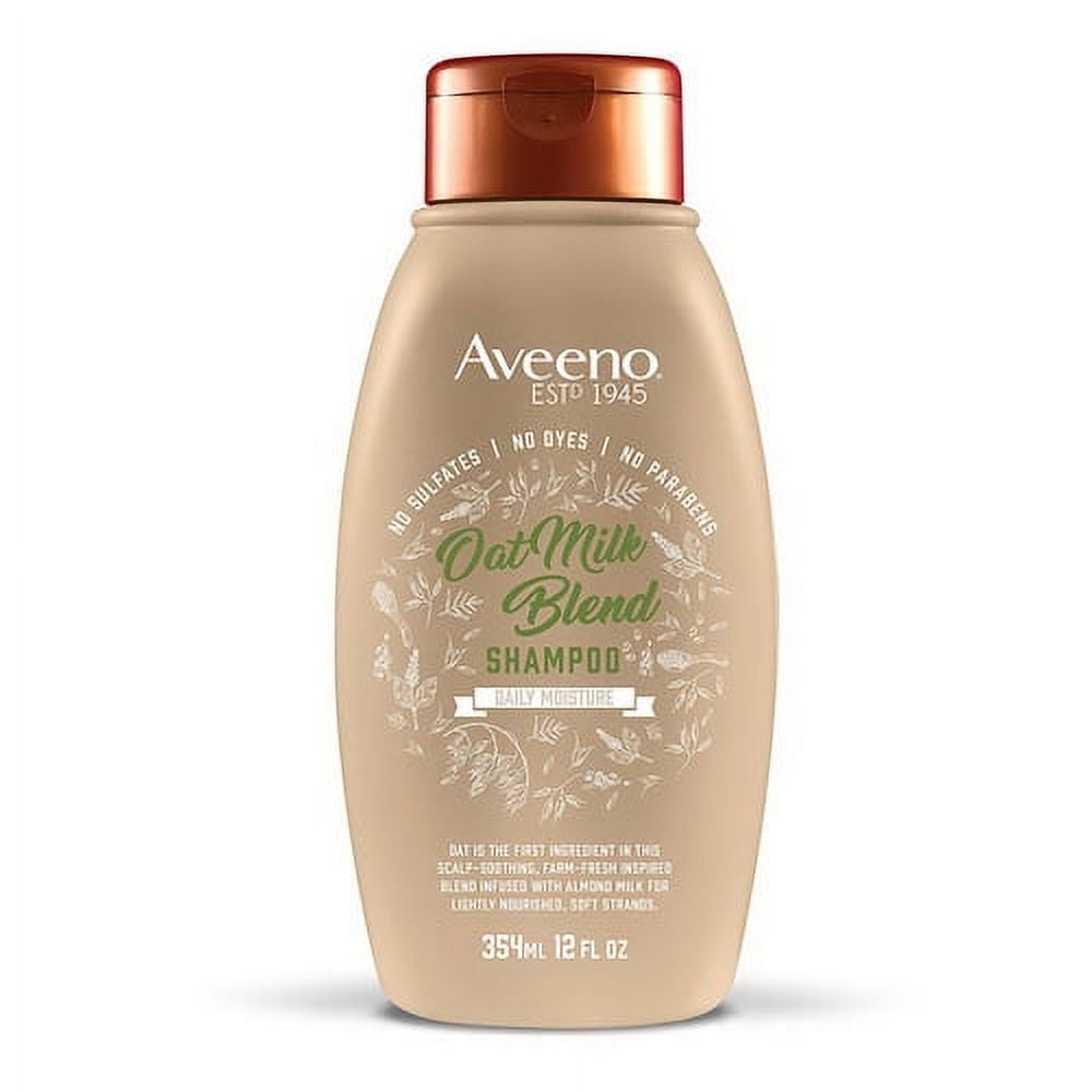 Aveeno Scalp Soothing Oat Milk Blend Hair Shampoo, 12 Oz, 6 Pack