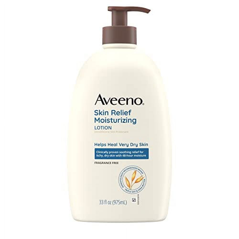 Aveeno Skin Relief 24Hour Moisturizing Lotion for Sensitive Skin with Natural Shea Butter