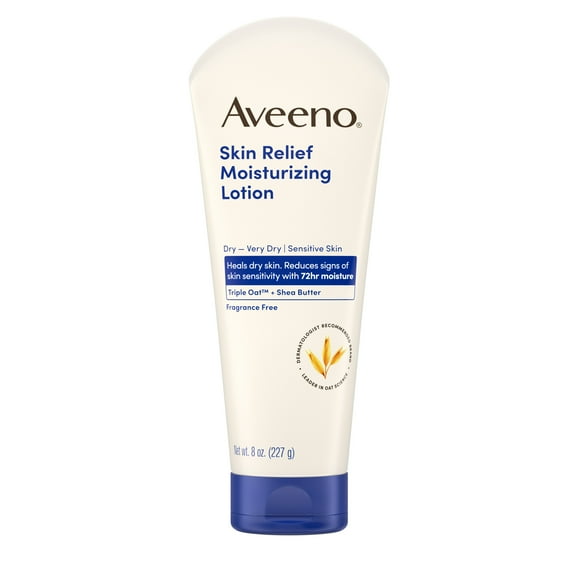 Aveeno Skin Relief Moisturizing Body Lotion for Very Dry Skin, 8 fl oz