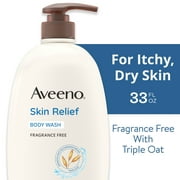 Aveeno Skin Relief Body Wash Soap, Fragrance Free Shower Gel for Sensitive Skin, 33 oz price history and forecast - Aveeno 1117853
