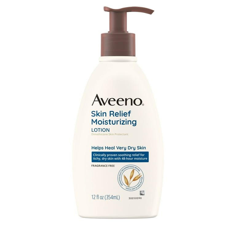 Aveeno Skin Relief Moisturizing Lotion for Very Dry Skin, 12 fl