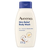 Aveeno Skin Relief Body Wash with Coconut Scent, 12 fl. oz