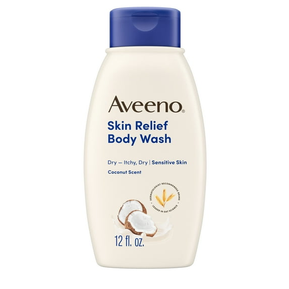 Aveeno Skin Relief Body Wash with Coconut Scent, 12 fl. oz