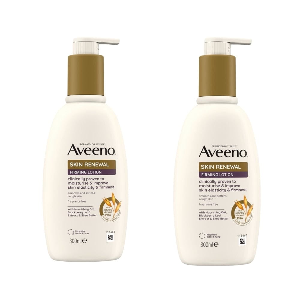 Aveeno Skin Renewal Firming Lotion 300 ml -2 Pack