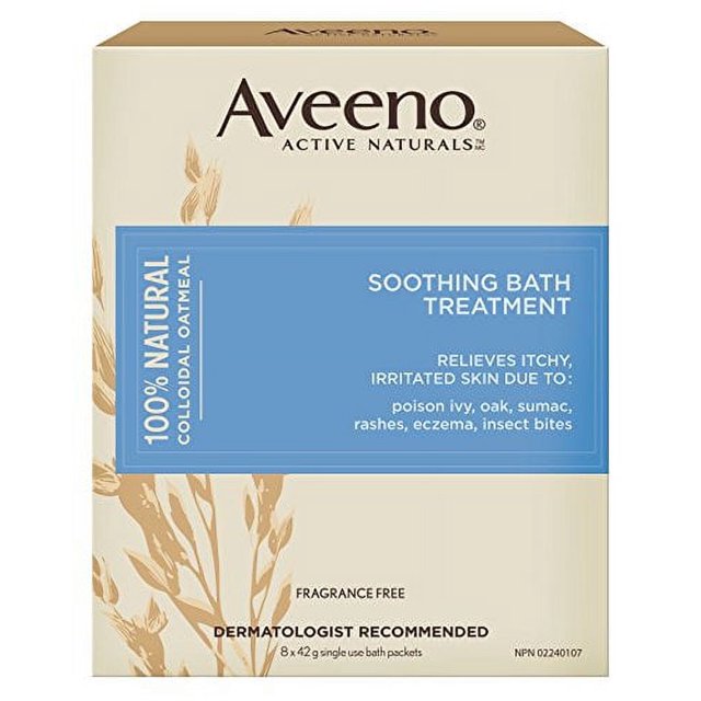 Aveeno Soothing Bath Treatment Soak, 100 Natural Colloidal Oatmeal