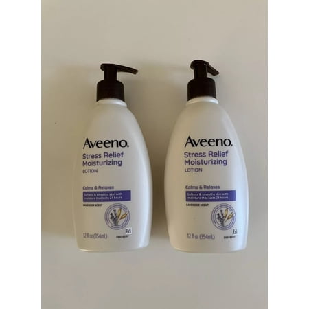 Aveeno Stress Relief Moisturizing Lotion to Calm & Relax Lavender