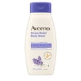 thumbnail image 1 of Aveeno Stress Relief Body Wash with Prebiotic Oat, Calming Lavender Scent, 18 fl oz, 1 of 6