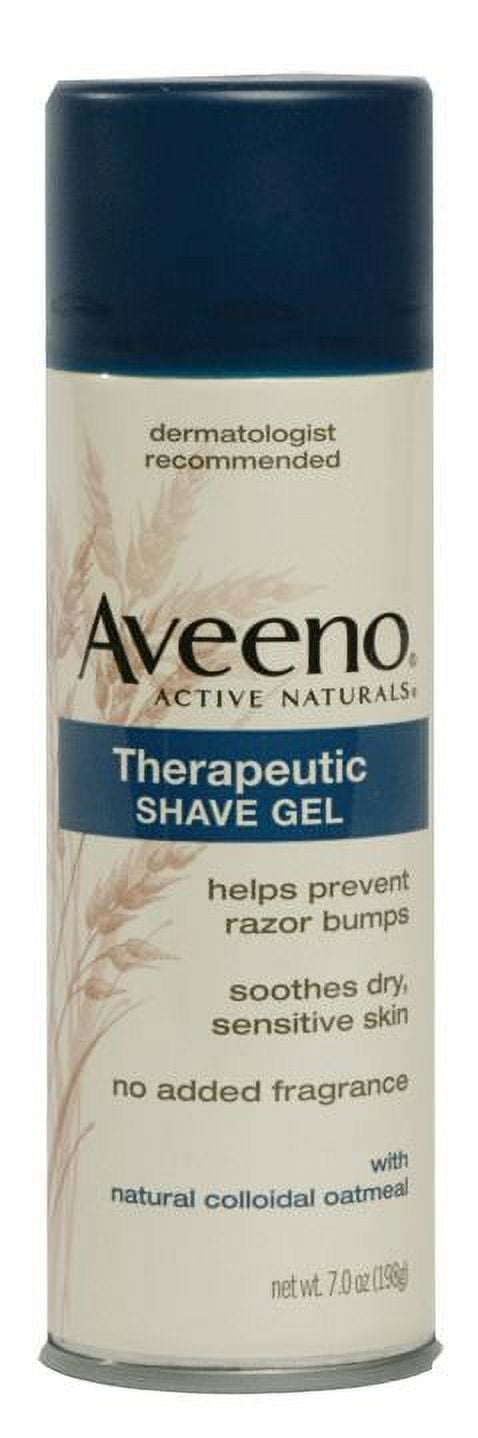 Aveeno Therapeutic Shave Gel with Oat and Vitamin E to Help Prevent
