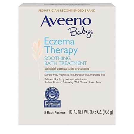 Aveeno baby eczema bath (Pack of 18)