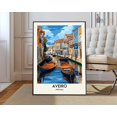 thumbnail image 1 of Aveiro Print, Aveiro Wall Art, Aveiro Poster, Aveiro Photo, Aveiro Poster Print, Aveiro Travel Poster, Aveiro Portugal Poster, Aveiro City Wall Art, Modern Wall Decor, 8x12 UNFRAMED, 1 of 2
