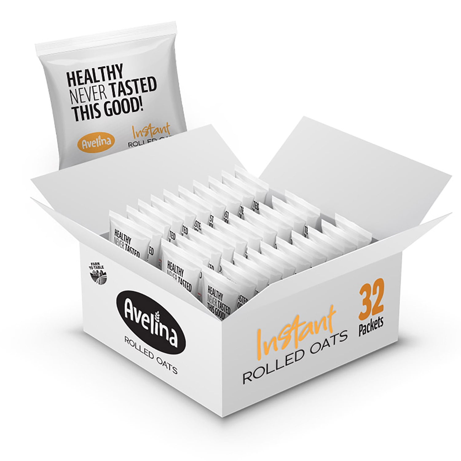 Avelina Instant Oats Fortified with Iron 100 Gluten Free Quick and