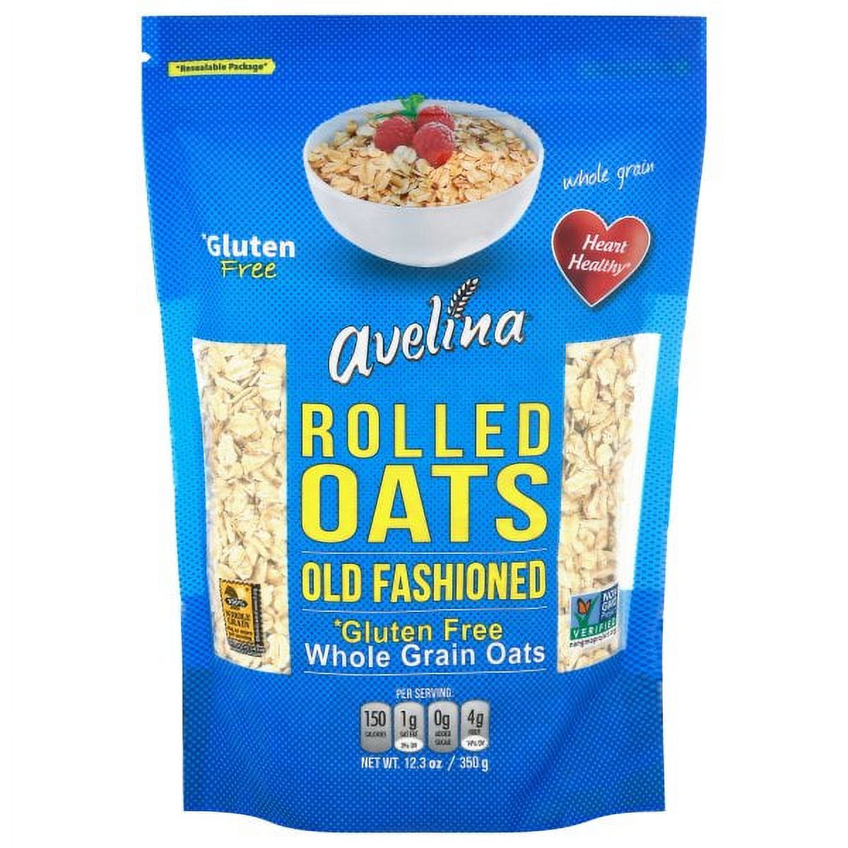 Avelina Old Fashioned Rolled Oats Kosher, NonGMO & GlutenFree