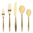 thumbnail image 1 of Avellino Mirrored Gold 18/10 Stainless Steel 20 Piece Flatware Set, Service For 4, 1 of 4