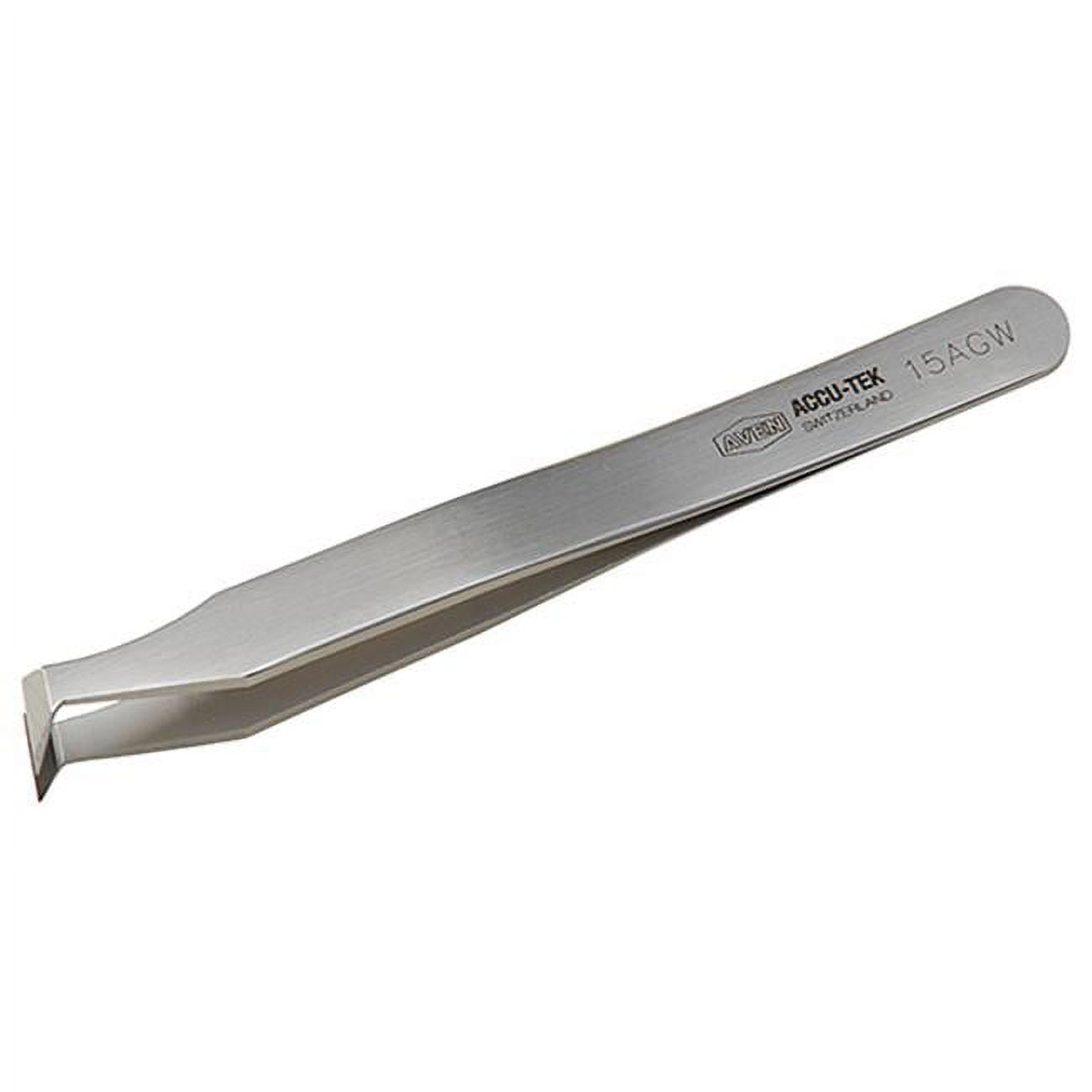 Aven 18114ACU Accutek Tweezers, Pattern 15AGW