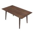 thumbnail image 1 of Verona Modern Furniture Style Solid Wood Walnut 86" Rectangular Dining Table, 1 of 6