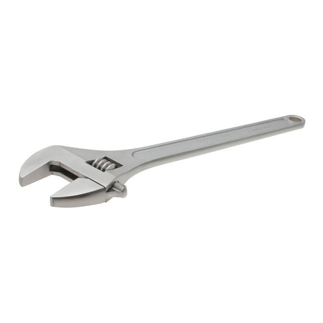 Aven ST8115-1014 17 in. Adjustable Wrench - Stainless Steel