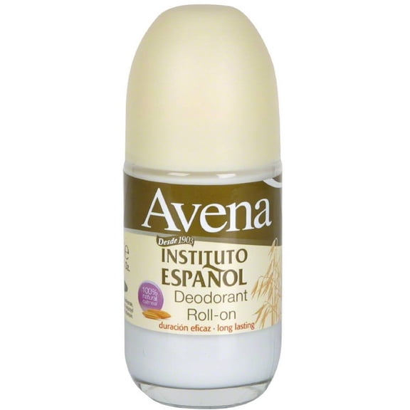 Avena 24HR Deodorant Roll-On Soothes & Moisturize Skin, 2.5oz, 3-Pack