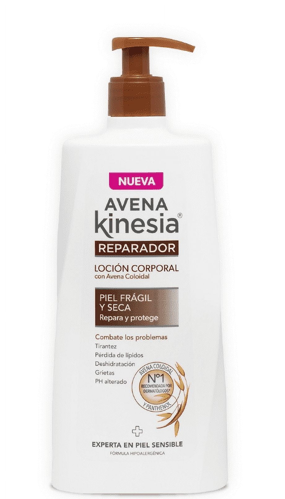 Avena Kinesia Repairing Body Lotion 400ml, Dry and Fragile Skin, Unisex