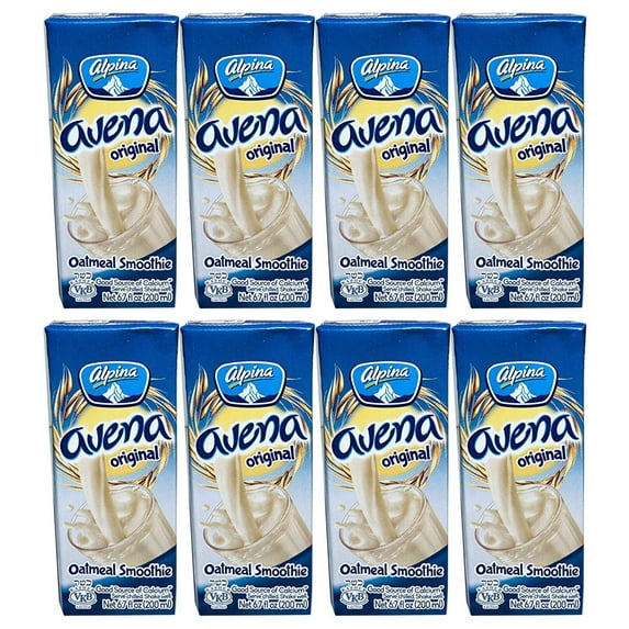 Avena Sabor Original 200 ml. - 8 Pack. / Avena Original Flavor 6.7 fl. oz. - 8 Pack.