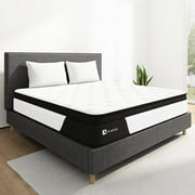 Avenco 12-Inch King Size Hybrid Mattress in a Box, Pocketed Innerspring and Memory Foam Mattress, Medium Firm with Pillow Top, Supportive