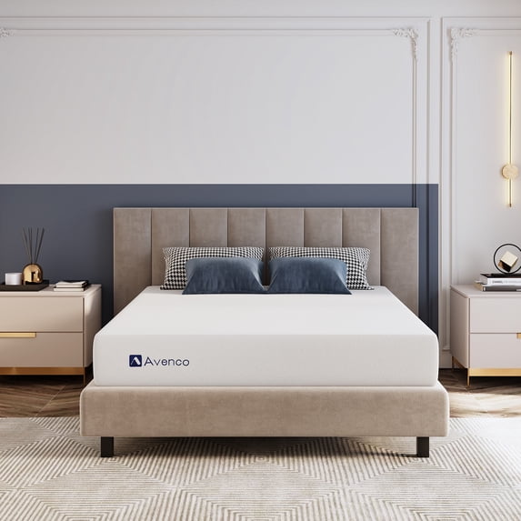 Avenco Airsail 10" Gel Memory Foam Mattress in a Box, Queen Size