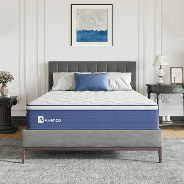 Avenco Airsea 12" Queen Size Medium Adult Supportive Hybrid Mattress