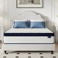 thumbnail image 1 of Avenco Breezure Pocket Spring Hybrid Full Size Mattress 10 inch Motion Isolation Mattresses in a Box,Medium Firm, 1 of 13
