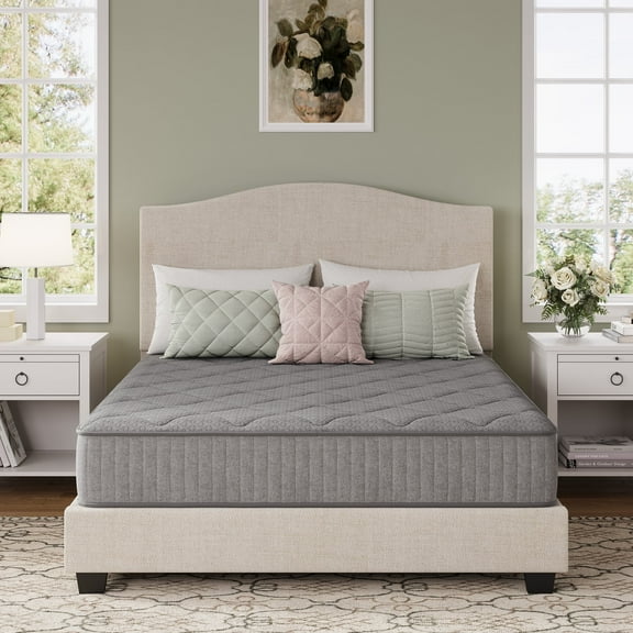 Avenco Noxa 8" Medium Memory Foam Hybrid Pocket Spring Mattress, Full Size