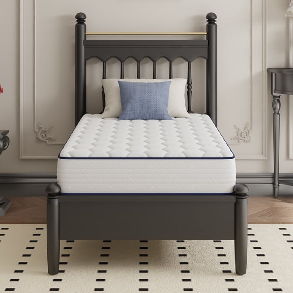 Avenco Pearl 8" Twin Size Medium Adult Supportive Innerspring Mattress