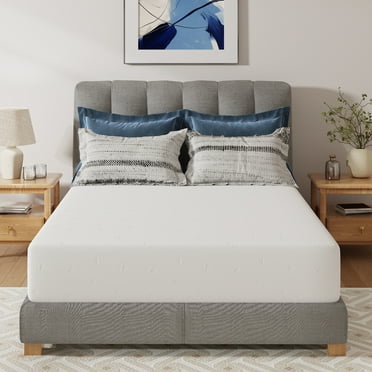 Avenco Snowflake 12" Medium Memory Foam Mattress,Adult,Queen Size