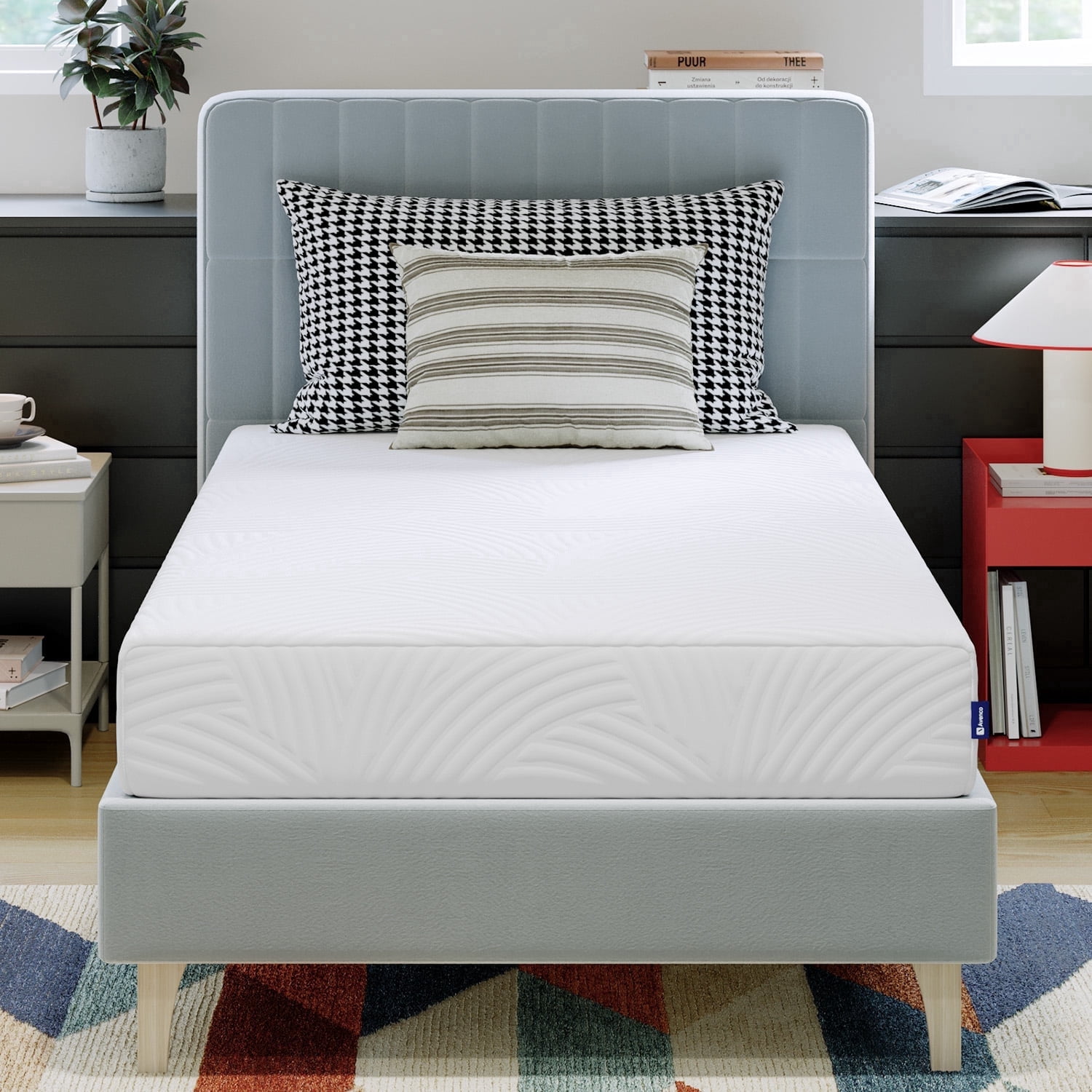 Avenco Universe 6" Twin XL Size Adult Gel Infused Memory Foam Cooling Comfort Mattress in a Box