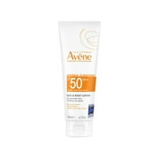Avene Mineral Sunscreen SPF 50 Face and Body Lotion - Broad Spectrum SPF & Antioxidants - Face & Body Sunscreen, 4.2 fl oz