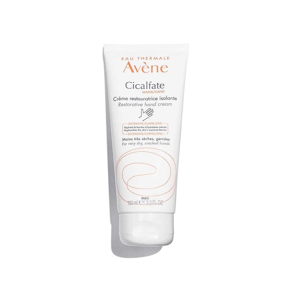 Avene Cicalfate HAND Restorative Hand Cream - Restore Dry Cracked Skin - Relieve Redness, 3.3 fl oz