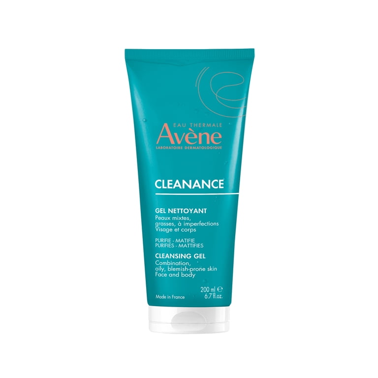 Avène Cleanance Cleansing Gel Soap Free Cleanser for Acne Prone