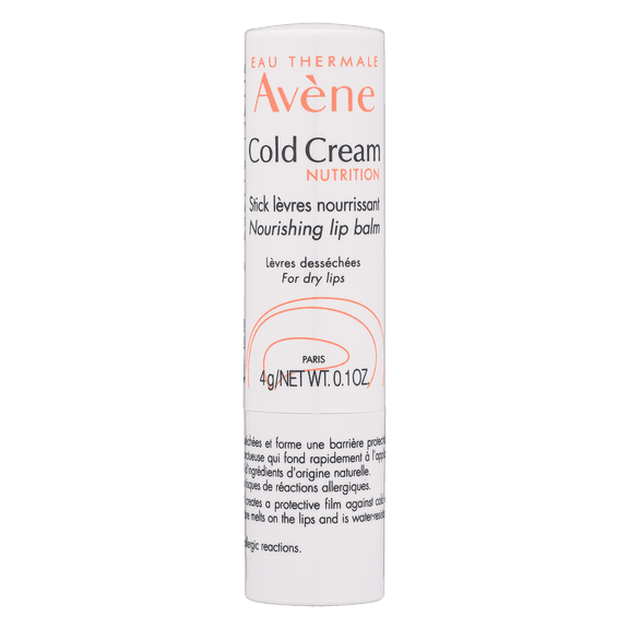 Avne Cold Cream Nutrition Nourishing Lip Balm, Hydrate & Soothe Dry, Cracked Lips, 0.1 oz