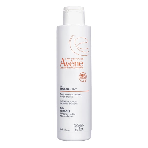 Avne Milk Cleanser, No Rinse Makeup Remover Cleanser for Sensitive Skin, 6.7 fl oz