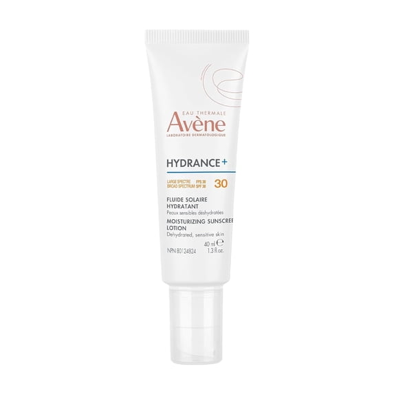 Avene Hydrance+ Moisturizing Sunscreen Lotion - Lightweight Daily Facial Moisturizer with Sunscreen SPF 30, 1.3 fl oz