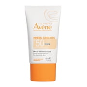 Av ne Mineral Sunscreen Multi-Defense Fluid Tinted SPF 50+ for Face, 1.3 fl oz