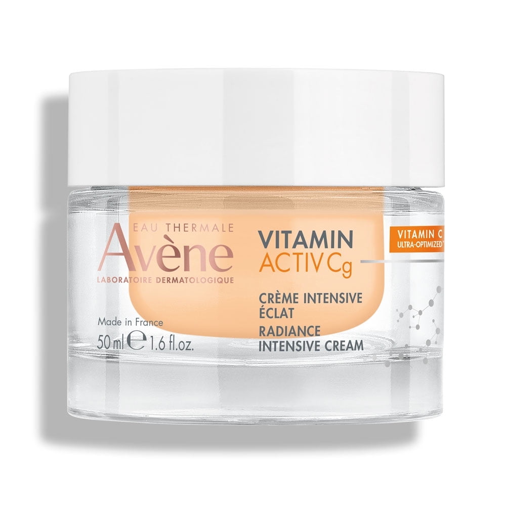 Avene Vitamin Activ Cg Radiance Intensive Cream - Reduces Wrinkles & Dark Spots - Brightens & Smooths Skin, 1.6 fl oz