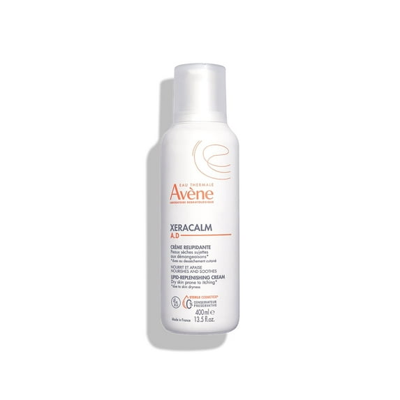 Avene XeraCalm A.D Lipid-Replenishing Cream - For Dry Skin Prone to Atopic Dermatitis or Itching, 13.5 fl oz