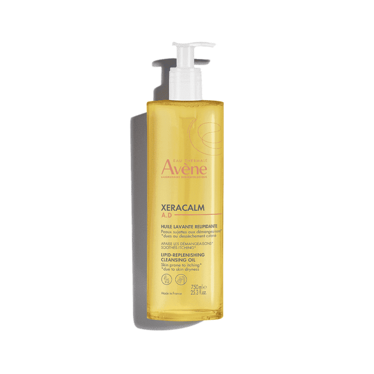 Avene XeraCalm A.D Lipid-Replenishing Cleansing Oil, 25.3 fl oz