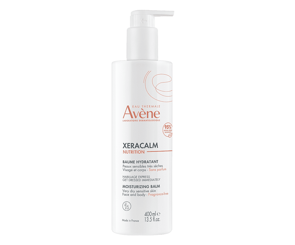 Avene XeraCalm NUTRITION Moisturizing Balm - Nourishing Balm for Face & Body - For Dryness, Tightness and Flakiness, 13.5 fl oz