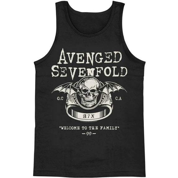 Avenged Sevenfold Men's Welcome Mens Tank Medium Black