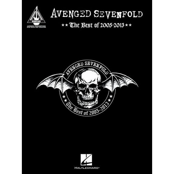 Avenged Sevenfold Guitar Tab Songbook Best of 2005-2013 Includes Afterlife, Bat Country, Hail to the King, Nightmare, Sh, (Paperback)