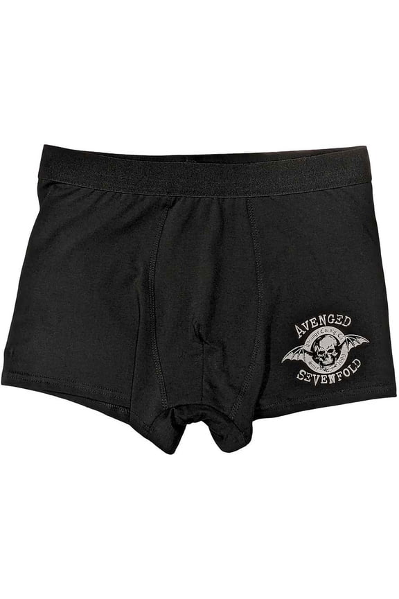 Avenged Sevenfold Unisex Boxers: Classic Deathbat (Large)