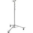 thumbnail image 1 of Avenger 19' Overhead Stand 58 with Grip Head / Braked Wheels, 4 Sections, 3 Risers, Chrome Steel, 1 of 2